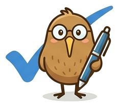 Maskot Kiwi-san